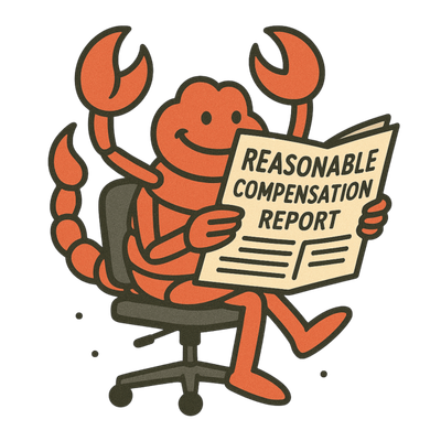 The ScorpEase scorpion reading a reasonable compensation report