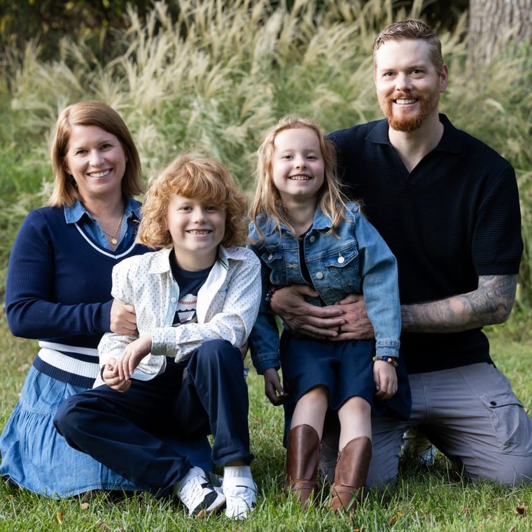 David and Laura Korpel with their two children